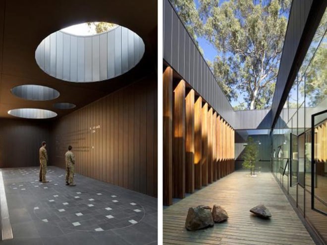BVN Architecture, Puckapunyal Memorial Chapel, Australian Interior Design Awards, Sustainability Advancement Award, sustainable design, eco design, eco architecture, eco interiors, green design, eco chapel,