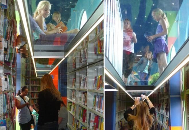 Jord den Hollander, shipping container design, childrens green library, dutch green library, mobile library, green library, prefab building, container building, Dutch library,