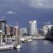 coffee plaza, richard meier and partners, hamburg, louvers, innovative facade, energy efficient design
