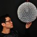 TetraBox Lamp, Upcycling design, Ed Chew, Tetra Box, Spherical Lamp, Sustainable Design, packet drinks