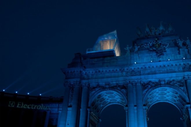 electrolux, cube, cube pavilion, pop up restaurant, prefab restaurant, the cube by electrolux