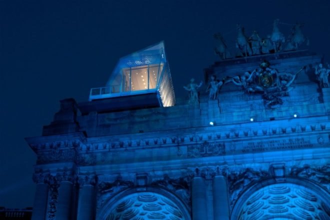 electrolux, cube, cube pavilion, pop up restaurant, prefab restaurant, the cube by electrolux