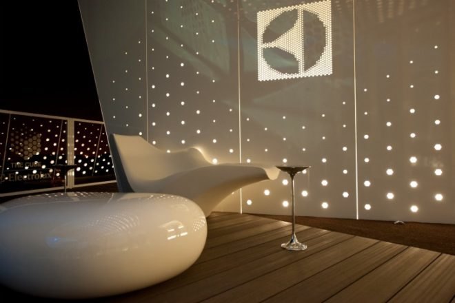 electrolux, cube, cube pavilion, pop up restaurant, prefab restaurant, the cube by electrolux