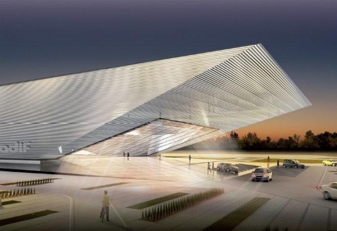 Estación Huelva Alta Velocidad, Puerta Umbría, rafael de la-hoz, spain, high speed train station, train station, rail station