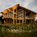 Fraser River House, Scott M. Kemp, timber home, salvaged wood, British Columbia