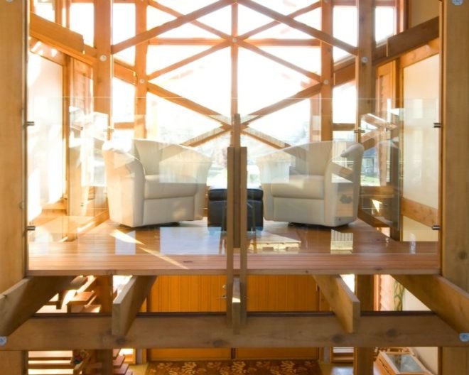 Fraser River House, Scott M. Kemp, timber home, salvaged wood, British Columbia