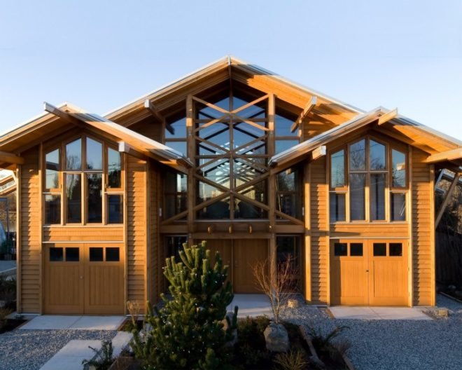 Fraser River House, Scott M. Kemp, timber home, salvaged wood, British Columbia