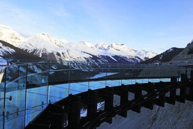 Glacier Skywalk, architecture and nature, sturgess architecture, discovery walk, discovery walk canada, tourist architecture, green design, bridges, building technology and nature, canada architecture, sunwapta valley, columbian icefields, tourism design