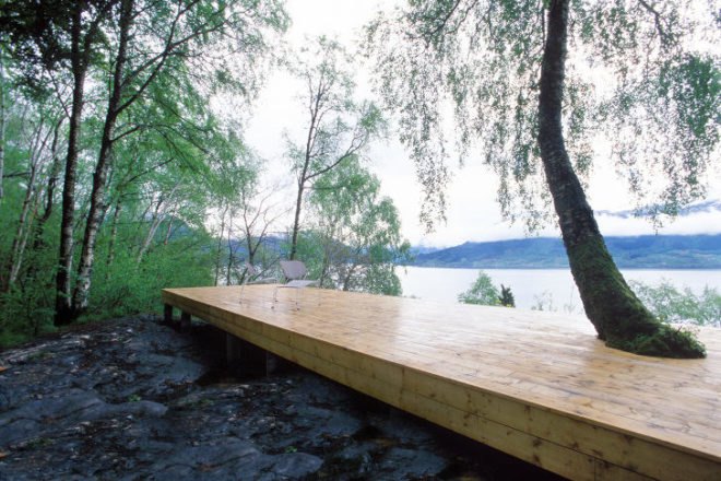 Hardanger Retreat, off grid, norway, saunders architecture, eco retreat, sustainable materials