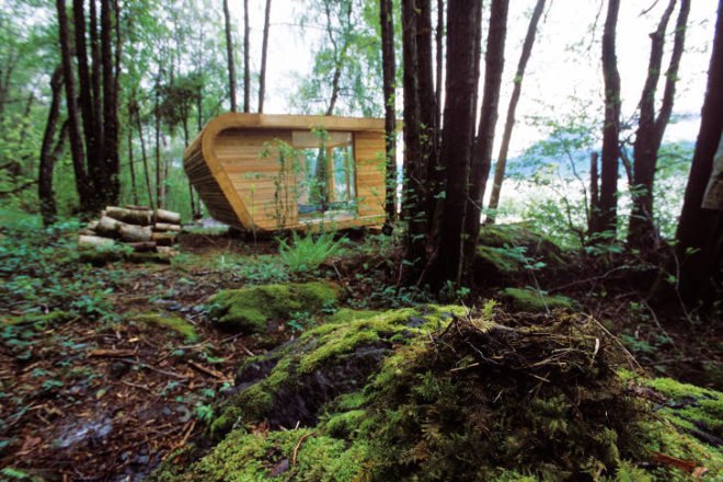 Hardanger Retreat, off grid, norway, saunders architecture, eco retreat, sustainable materials