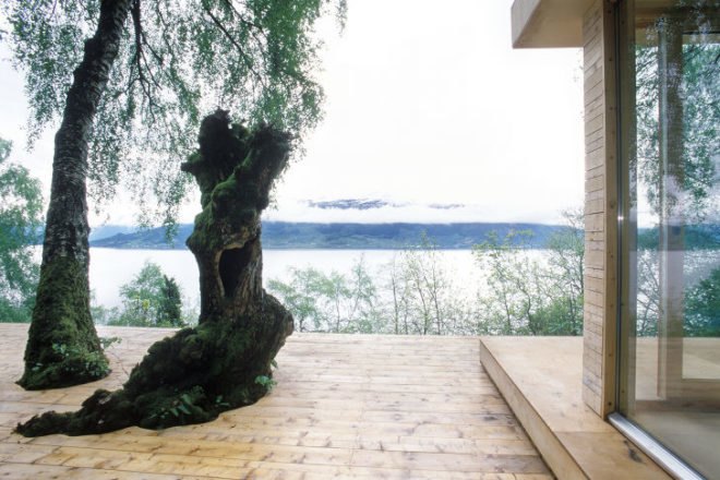 Hardanger Retreat, off grid, norway, saunders architecture, eco retreat, sustainable materials