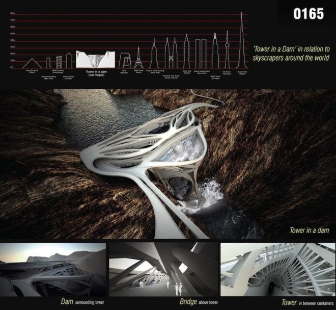 green energy, water energy, dam energy, hydroelectric power, evolvo 2011 skyscraper competition, hoover dam, lake mead, man-made structures, super structure
