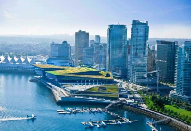 LEED Platinum, Vancouver Convention Centre, LMN Architects, Vancouver, green roof, AIA award, COTE Top Ten Green