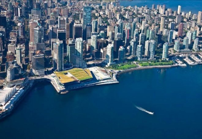 LEED Platinum, Vancouver Convention Centre, LMN Architects, Vancouver, green roof, AIA award, COTE Top Ten Green
