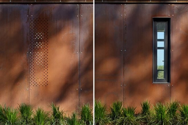 Leicester House, SPG Architects, north carolina, green roof, rainwater collection, green building, sustainable architecture