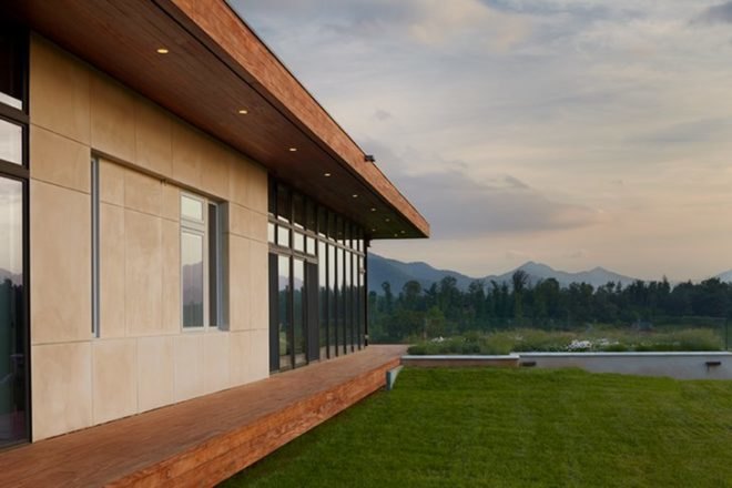 Leicester House, SPG Architects, north carolina, green roof, rainwater collection, green building, sustainable architecture