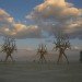 sustainable design, green design, eco art, environmental art, light trees, green lighting, bill watson, led tree, light emitting diode, led, energy-efficient lighting