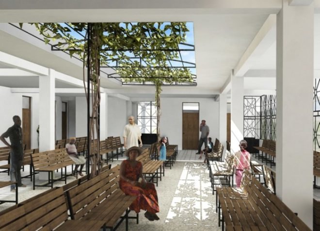Mirebalais Hospital, Partners In Health, Nicholas Clark Architects, hospital, haiti, eco hospital, solar power