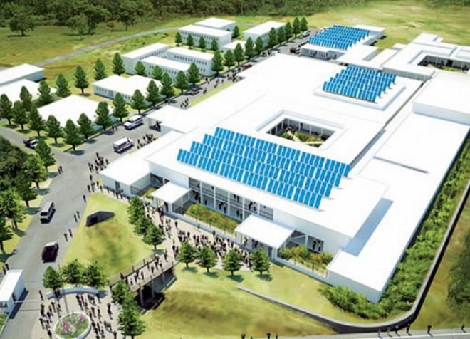 Mirebalais Hospital, Partners In Health, Nicholas Clark Architects, hospital, haiti, eco hospital, solar power
