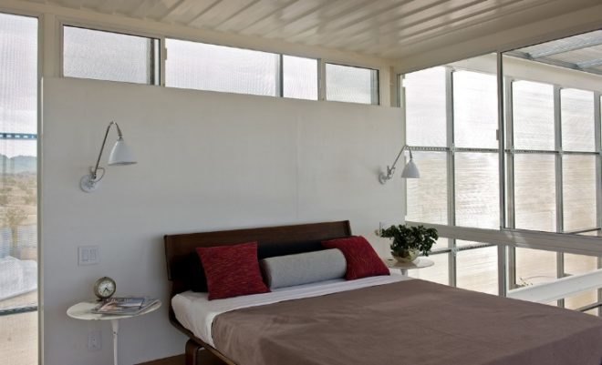 mojavo desert shipping container, shipping container home, ISO home, sustainable architecture, ecotechbuild, green design, recycled materials, Tim Palen Studio at Shadow Mountain