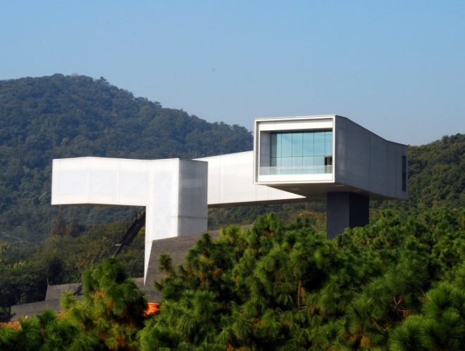 nanjing, museum of art & architecture, steven holl, green design, sustainable architecture