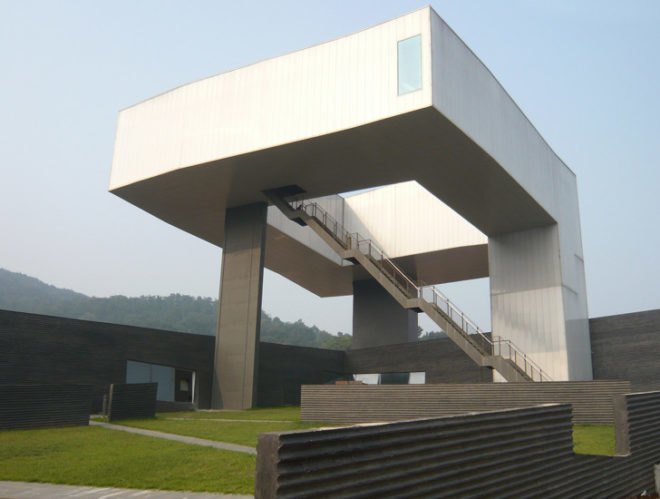 nanjing, museum of art & architecture, steven holl, green design, sustainable architecture