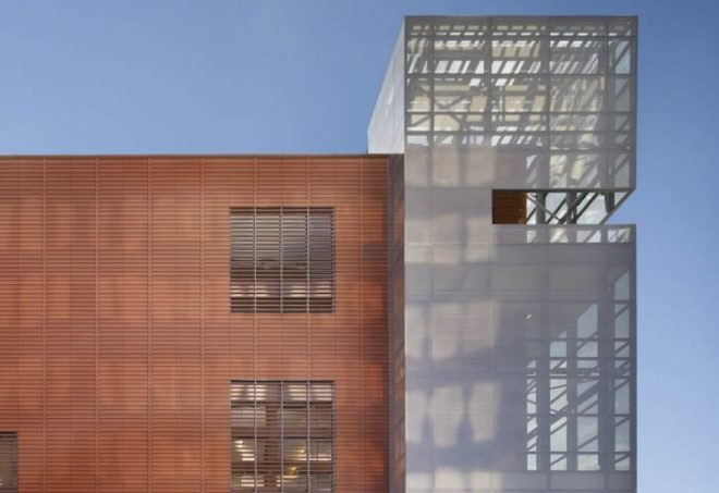 Ennead Architects, museum design, Jewish Museum, Green building Philadelphia,screen facade, terra cotta wall, National Museum of American Jewish History, eco facade, green facade, green museum,