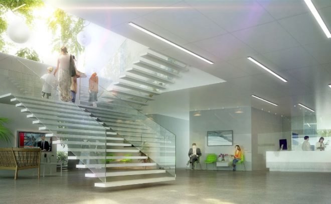 Odense University Hospital, Henning Larsen Architects, hospital, natural landscape, denmark, odense