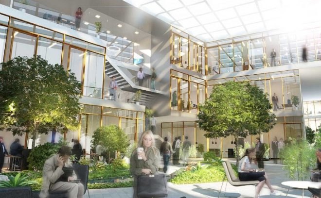 Odense University Hospital, Henning Larsen Architects, hospital, natural landscape, denmark, odense