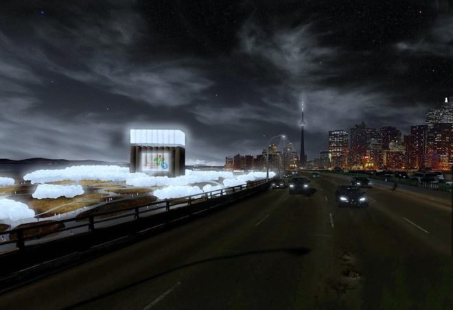 Pan Am Games Pavilion, tkaronto, vinyl, pvc, design competition, temporary pavilion, toronto
