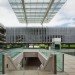 shaded courtyard, Seabrae Headquarters, Seabrae HQ,green headquarters design, brise-soleil, Gruposp, brasil green building, Brasilia green building, eco offices, passive cooling,