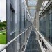 shaded courtyard, Seabrae Headquarters, Seabrae HQ,green headquarters design, brise-soleil, Gruposp, brasil green building, Brasilia green building, eco offices, passive cooling,