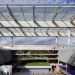 shaded courtyard, Seabrae Headquarters, Seabrae HQ,green headquarters design, brise-soleil, Gruposp, brasil green building, Brasilia green building, eco offices, passive cooling,