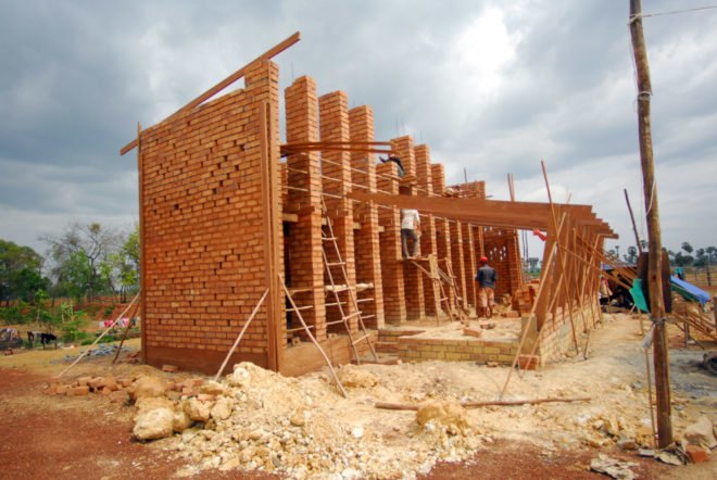 Sra Pou Vocational School, Architects Rudanko + Kankkunen, Cambodia, community center, local materials, vocational school, green building