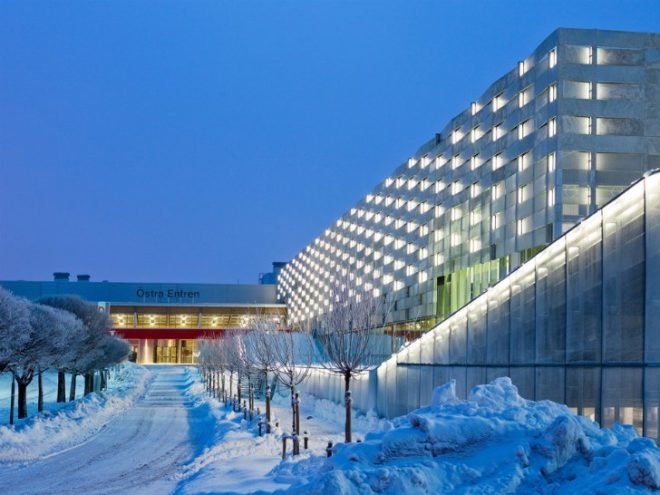 Stockholm International Fairs, stockholm, exhibition center, vertical garden, living wall, rosenberg arkitektur