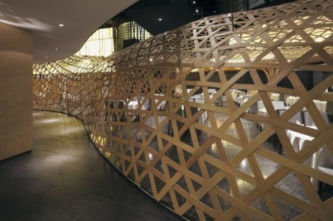 FCJC, China green interior, bamboo restaurant,eco restaurant, green restaurant, eco interior, bamboo interior,