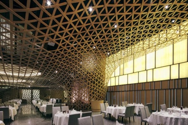 FCJC, China green interior, bamboo restaurant,eco restaurant, green restaurant, eco interior, bamboo interior,