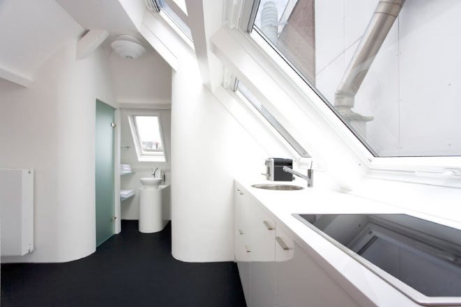 Maff Apartment, small space living, micro apartment, the hague, built-in furniture