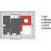 Maff Apartment, small space living, micro apartment, the hague, built-in furniture