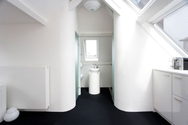 Maff Apartment, small space living, micro apartment, the hague, built-in furniture