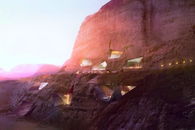 Wadi Rum Desert Lodge, desert architecture, oppenheim architecture, jordan, wadi rum, eco lodge