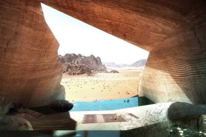 Wadi Rum Desert Lodge, desert architecture, oppenheim architecture, jordan, wadi rum, eco lodge