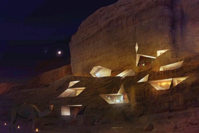 Wadi Rum Desert Lodge, desert architecture, oppenheim architecture, jordan, wadi rum, eco lodge