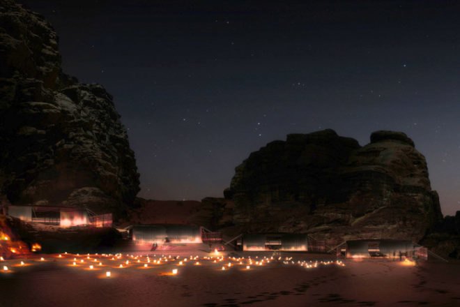 Wadi Rum Desert Lodge, desert architecture, oppenheim architecture, jordan, wadi rum, eco lodge