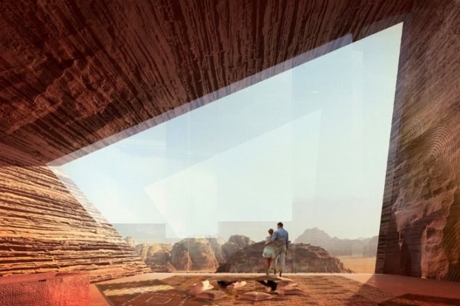 Wadi Rum Desert Lodge, desert architecture, oppenheim architecture, jordan, wadi rum, eco lodge