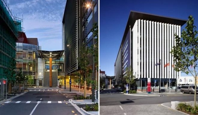 Waitakere Civic Centre, architectus, athfield architects, green building, new zealand, energy efficient design