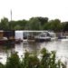architecture Amsterdam, houseboats, riverboats, water homes, water living, +31 Architects, the Watervilla de Omval, architecture Amstel River, low-profile construction, green architecture, green design