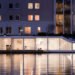 architecture Amsterdam, houseboats, riverboats, water homes, water living, +31 Architects, the Watervilla de Omval, architecture Amstel River, low-profile construction, green architecture, green design