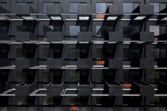 Zuiderzeeweg, amsterdam, fact architects, student housing, temporary housing, prefab housing, modular housing