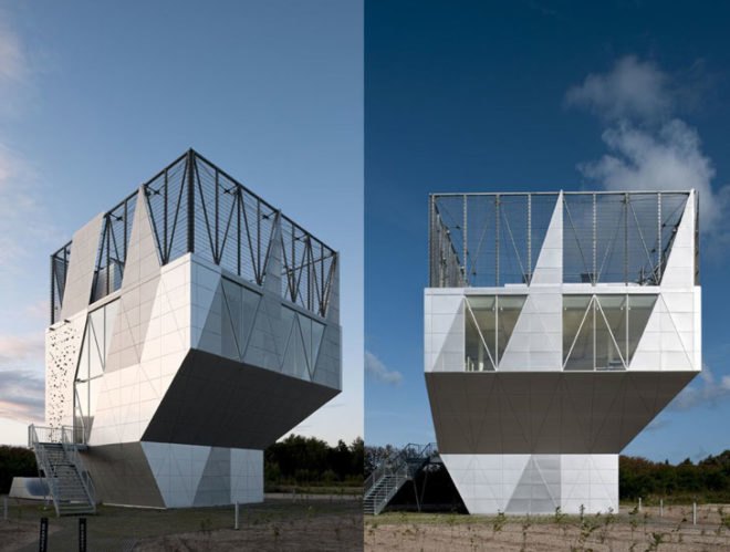 architecture, Community Centre Herstedlund, Centre Herstedlund, Sustainable Building, Green Building, Solar Panels, Passive Cooling Systems, Active Cooling Systems, Multipurpose Space, Roof Terrace